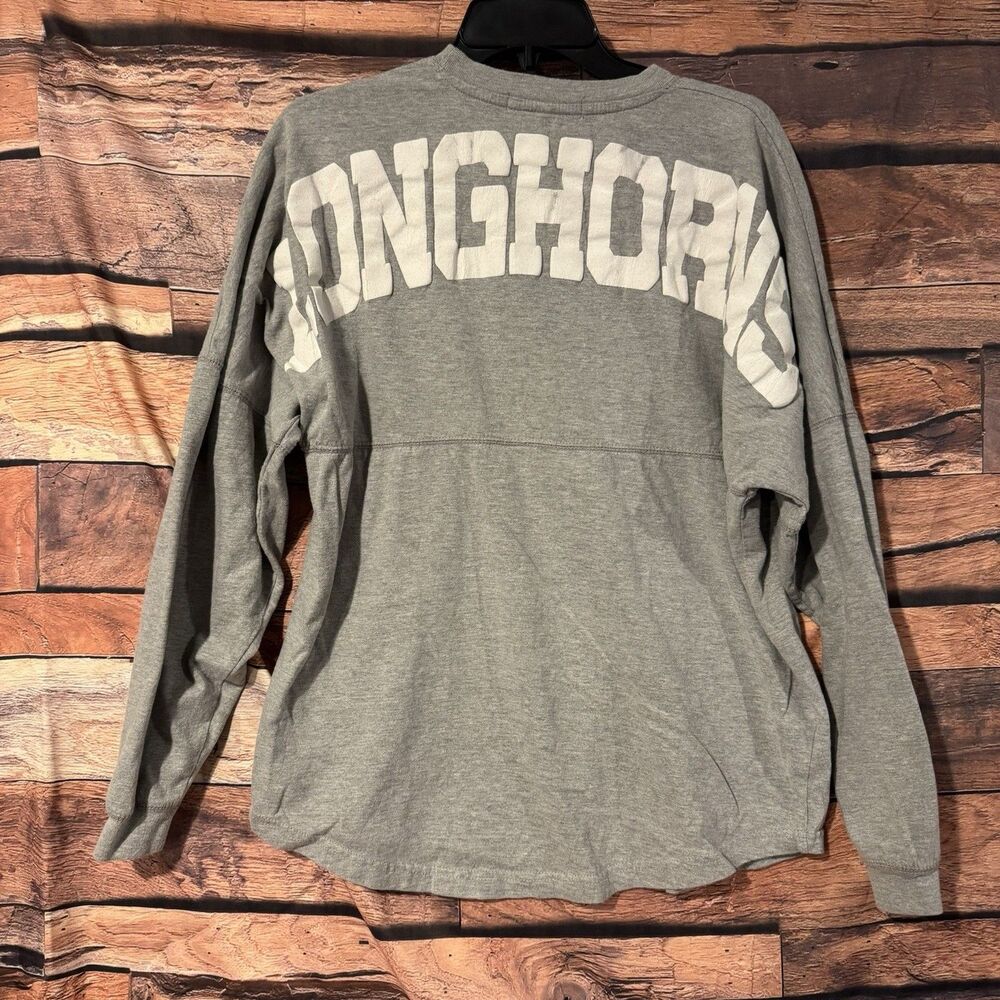 Boxercraft Longhorns Pom Pom Jersey M T-Shirt Grey Oversized Basix of America